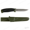 Нож Morakniv Companion, универсальный/туристический, углеродистая сталь, клинок 104 мм, олива купить в интернет-магазине ХантингАрт