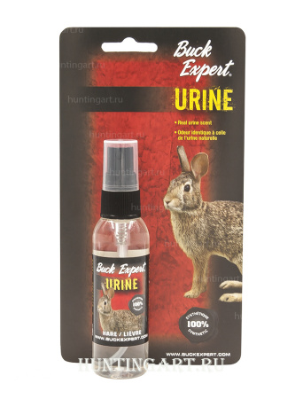 Приманка на хищников Buck Expert, спрей 60 мл (моча зайца, волка, лисы) купить в интернет-магазине ХантингАрт