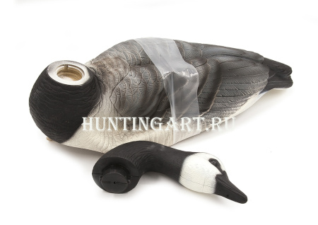 Чучела плавающие Казарка белощекая Floater Barnacles Goose Oscar Decoys 6 шт (2 сторожевых, 2 кормящихся, 2 отдыхающих) купить в интернет-магазине ХантингАрт