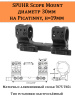 Кронштейн быстросъёмный Scope Mount 30мм на Picatinny, высота 19мм купить в магазине huntingart.ru