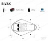 Палатка Trimm Trekking Bivak, на 2 человек купить в интрнет-магазине ХантингАрт