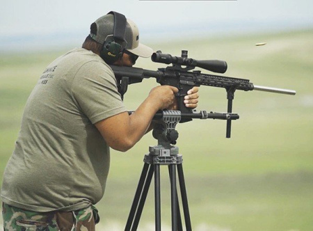 Тренога BOG FieldPod Magnum для стрельбы с упорами для приклада и цевья (высота раздвижки от 20 до 136 см.) купить в интернет-магазине ХантингАрт