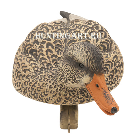 Чучела уток кряквы 12 шт (5 уток/7 крякв-флокированные головы) купить в магазине Хантингарт