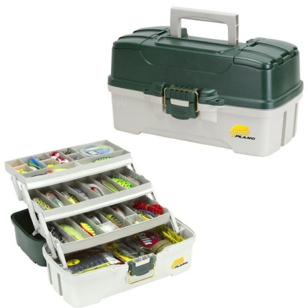 Ящик для рыболовных приманок с 3-уровневой системой Three-Tray Tackle Box купить в интернет-магазине ХантингАрт