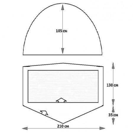 Палатка-автомат 2-х местная купить в интрнет-магазине ХантингАрт