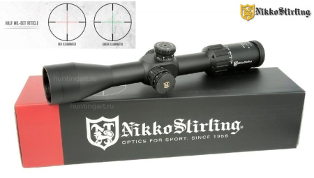 Прицел Nikko Stirling серии Diamond 4-16x44 сетка HalfMilDot с подсветкой, FFP купить в интернет-магазине huntingart.ru