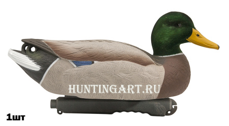 Чучела уток кряквы 12 шт (5 уток/7 крякв-флокированные головы) купить в магазине Хантингарт