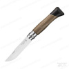 Нож Opinel Atelier collection №08, клинок 8,5 см нержавеющая сталь, рукоять - орех/черное дерево, в подарочной коробке купить в интернет-магазине ХантингАрт