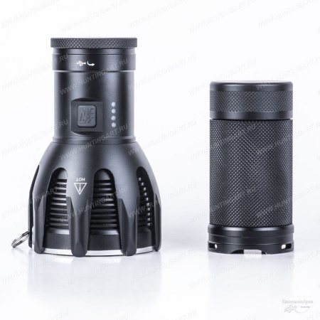 Фонарь аккумуляторный Saint Torch 30, 3 диода CREE XHP 50B, до 5600 люмен, сумка для переноски купить в интернет-магазине ХантингАрт