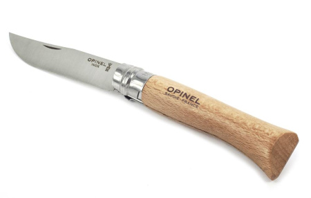 Нож Opinel серии Specialists for Foodies №10, со штопором, клинок 10 см, нержавеющая сталь, рукоять - бук купить в интернет-магазине ХантингАрт