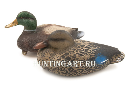 Мягкие чучела кряквы Oscar Decoys (позы активный / спящий) купить в магазине Хантингарт