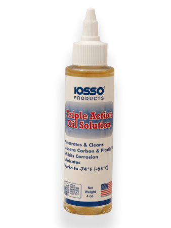 Масло Iosso Triple Action Solution для чистки, смазки и защиты оружия, 120 мл купить в интернет-магазине ХантингАрт