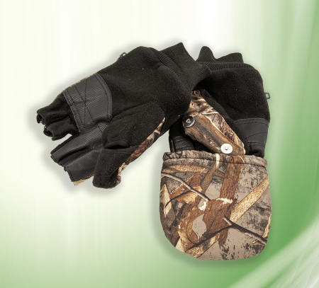 Варежки-перчатки без пальцев купить в интернет-магазине ХантингАрт