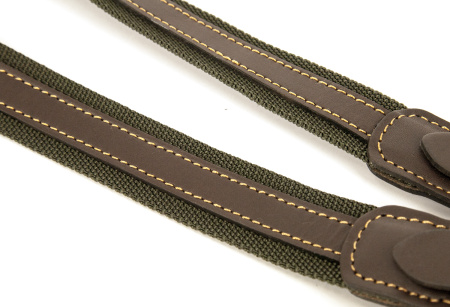 Ремень для ружья Vektor из полиамидной ленты шириной 35 мм и кожаными накладками купить в интернет-магазине ХантингАрт