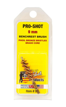 Ёршик Pro-Shot бронзовый, калибр 9 мм купить в интернет-магазине ХантингАрт