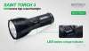 Фонарь аккумуляторный Saint Torch 3 светодиодный, до 2600 люмен купить в интернет-магазине ХантингАрт