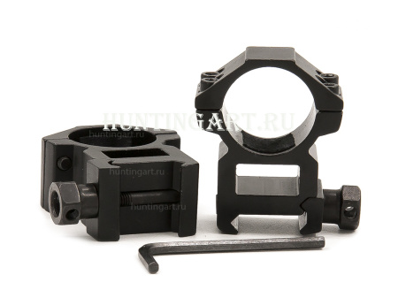 Кольца быстросъемные 25,4 мм на Weaver купить в магазине huntingart.ru