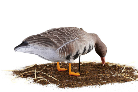 Комплект из 10 сминаемых чучел Белолобого гуся (6 кормящихся+2 отдыхающих+2 сторожевых) North Way SuperXPE 3D (Антиблик) купить в интернет-магазине ХантингАрт