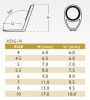 Кольцо XOLSG-N 5.5 купить в интернет-магазине ХантингАрт
