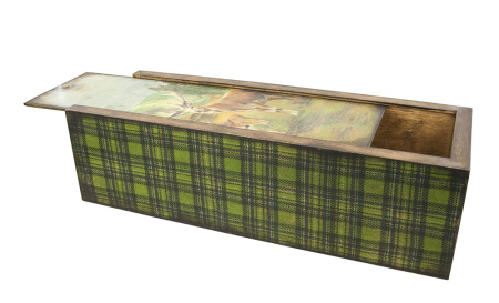 Ящик для бутылки с изображением оленей купить в интернет-магазине ХантингАрт