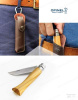 Нож Opinel серии Tradition Luxury №08 с клинком 8,5 см и рукоятью из оливы в деревянной коробке с чехлом купить в интернет-магазине ХантингАрт