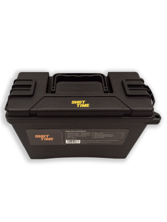 Ящик для патронов средний, водозащищённый, чёрный купить в магазине huntingart.ru