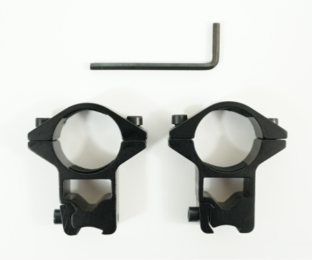 Кольца высокие небыстросъемные 25,4 мм на «ласточкин хвост», узкие купить в магазине huntingart.ru