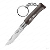 Нож-брелок Opinel серии Keyring №04, клинок 5 см нержавеющая сталь, рукоять-граб, чёрный, кольцо для ключей купить в интернет-магазине ХантингАрт