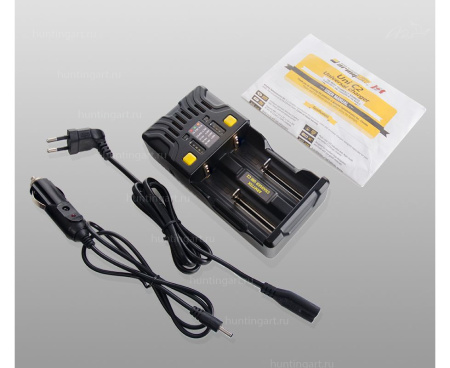 Зарядное устройство Armytek Uni C2 универсальное на 2 аккумулятора купить в интернет-магазине ХантингАрт