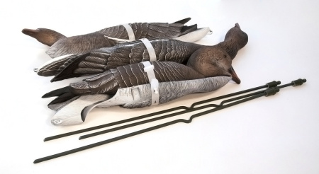 Гусь гуменник на опоре 12шт (8+2+2) купить в интернет-магазине ХантингАрт