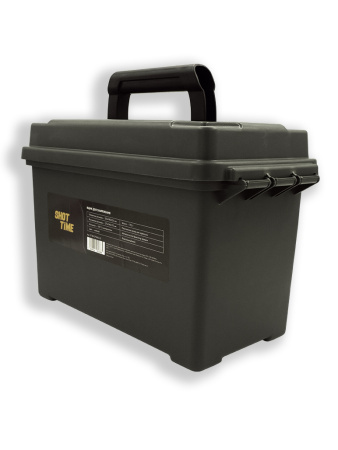 Ящик для патронов большой, водозащищённый, зеленый купить в магазине huntingart.ru