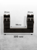 Кронштейн на планку "ласточкин хвост" с кольцами 30 мм и доп. планками Вивер, длина 100 мм купить в магазине huntingart.ru