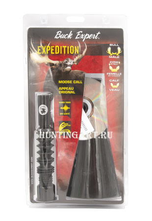 Манок на лося Buck Expert с CD купить в интернет-магазине ХантингАрт