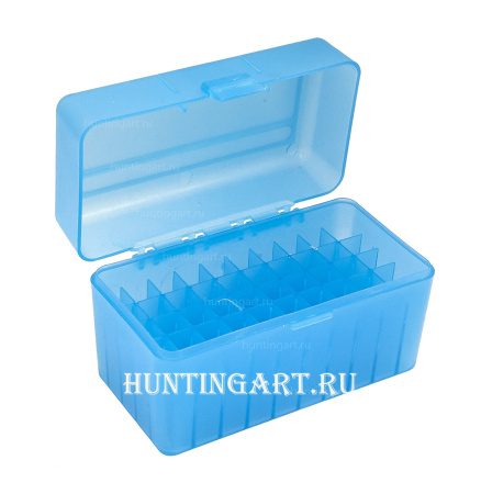 Кейс для патронов кал. 6.5x 55S, 30-06Spr, 9.3x62 (50шт) купить в магазине huntingart.ru