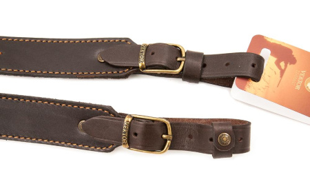 Ремень для ружья Vektor из натуральной кожи с узорной растрочкой купить в интернет-магазине ХантингАрт