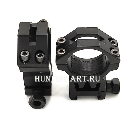 Кольца быстросъемные средние 25,4 мм на Weaver купить в магазине huntingart.ru