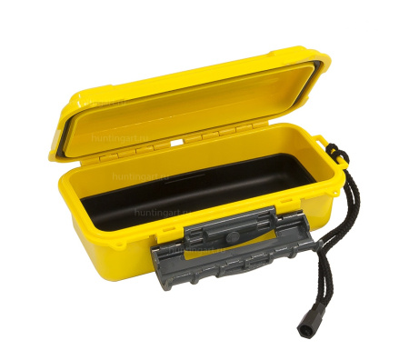Бокс водонепроницаемый Plano Medium ABS Waterproof Case, средний размер 22,8x12x7,6 см, желтый купить в магазине huntingart.ru