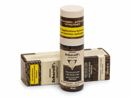 Средство для обработки дерева Ballistol Scherell Schaftol 50мл, сверхтёмное купить в интернет-магазине ХантингАрт