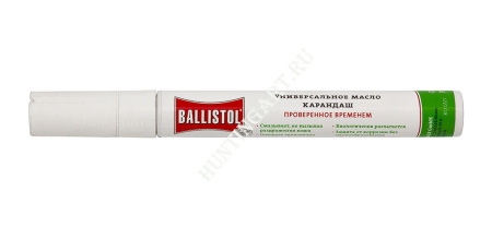 Смазочный карандаш Punktoler с маслом Ballistol (многократное применение) 15 мл купить в интернет-магазине ХантингАрт