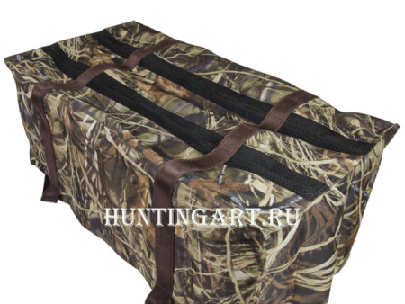 Картинка Сумка утиная с крышкой (18 ячеек) от интернет-магазина ХантингАрт Сумка утиная с крышкой (18 ячеек) купить в магазине Хантингарт