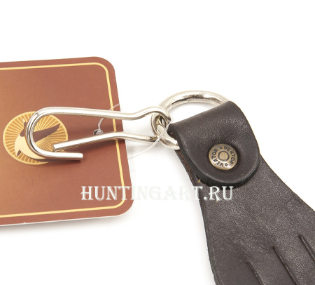 Торока для дичи кожаная Vektor с подвесом на металлический карабин купить в магазине Хантингарт