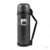 Термос универсальный THERMOcafe HAMMP-1800 F&H 1.8L (дополнительная чашка, складная ручка, съёмный ремень) серый купить в интернет-магазине ХантингАрт
