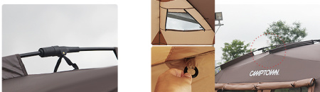 Палатка-кухня Camptown RioGrande в полной комплектации купить в интрнет-магазине ХантингАрт