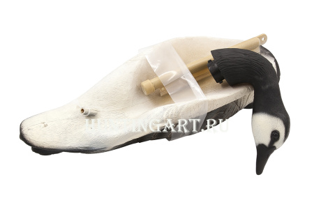 Чучела плавающие Казарка белощекая Floater Barnacles Goose Oscar Decoys 6 шт (2 сторожевых, 2 кормящихся, 2 отдыхающих) купить в интернет-магазине ХантингАрт