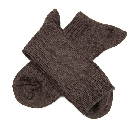 Носки из конопли GW Casual, коричневые (39-43) от производителя экологически чистой одежды