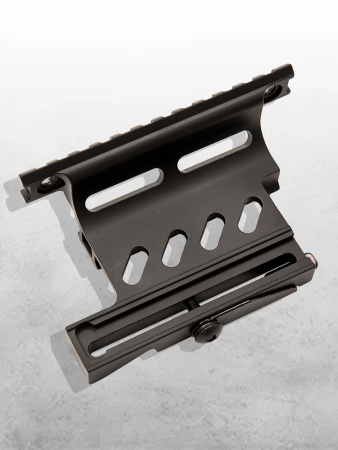 Кронштейн боковой быстросъемный для АК, Вепрь, Сайга, Тигр, СКС купить в магазине huntingart.ru