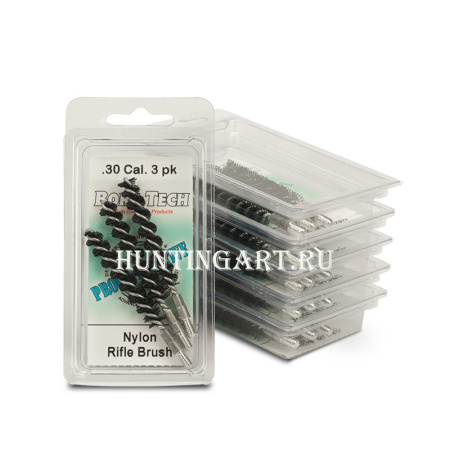Набор из 3 нейлоновых ершиков Bore Tech для карабинов калибр .17, резьба 5/40 купить в интернет-магазине ХантингАрт