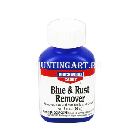 Средство для удаления ржавчины и воронения Blue & Rust Remover, 90мл купить в интернет-магазине ХантингАрт