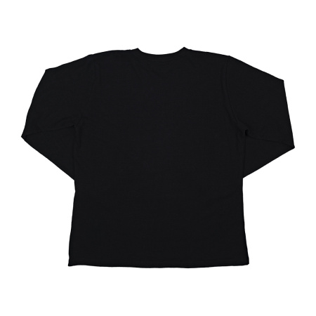 Футболка с длинным рукавом из конопли Green Washtag чёрный от производителя экологически чистой одежды