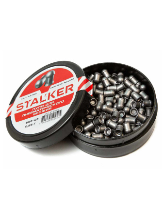 Пульки Stalker Energetic Pellets 4,5 мм, 0,85 г купить в интернет-магазине ХантингАрт